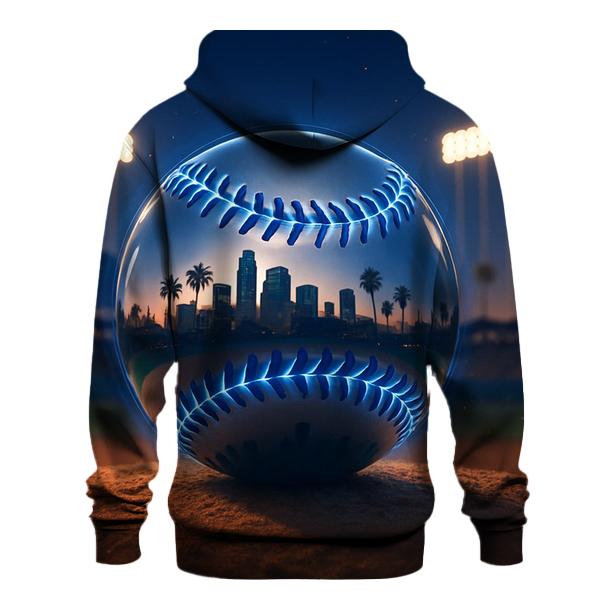 Diamond Reflections City Halo printed hoodies