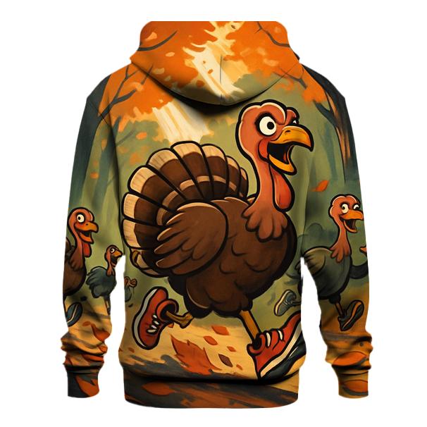 Turkey Trail Forest Run embroidered hoodies