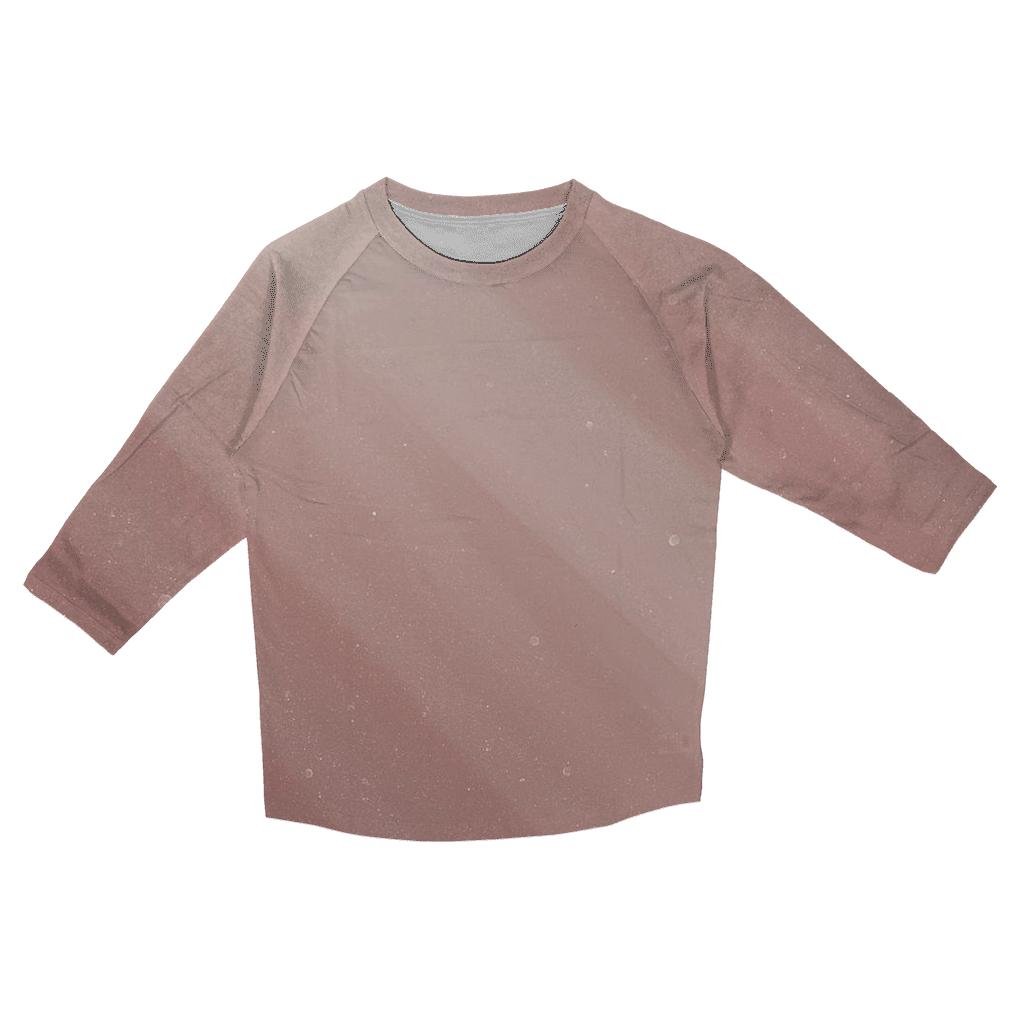 Rose Quartz Shimmer Veil casual three quarter sleeve shirts