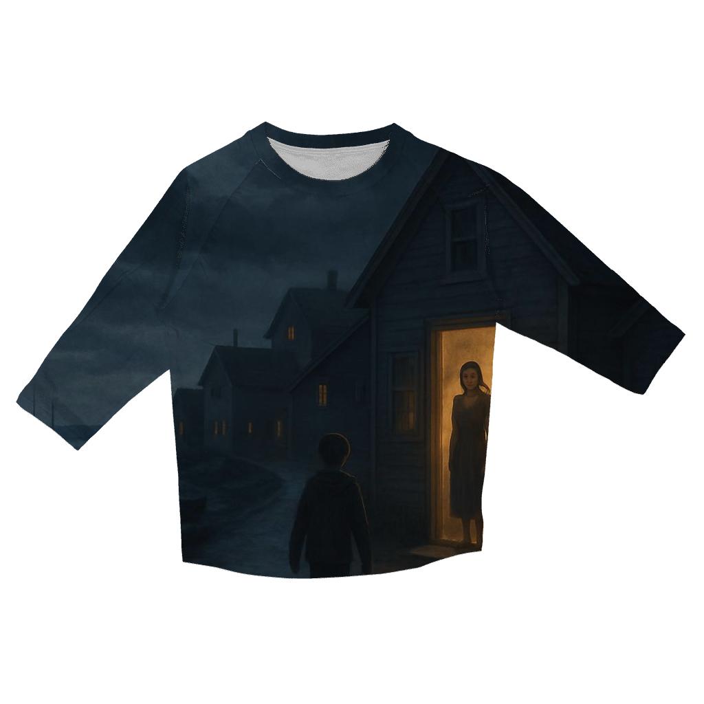 The Quiet Harbor Where Your Soul Returns custom 3/4 sleeve shirts