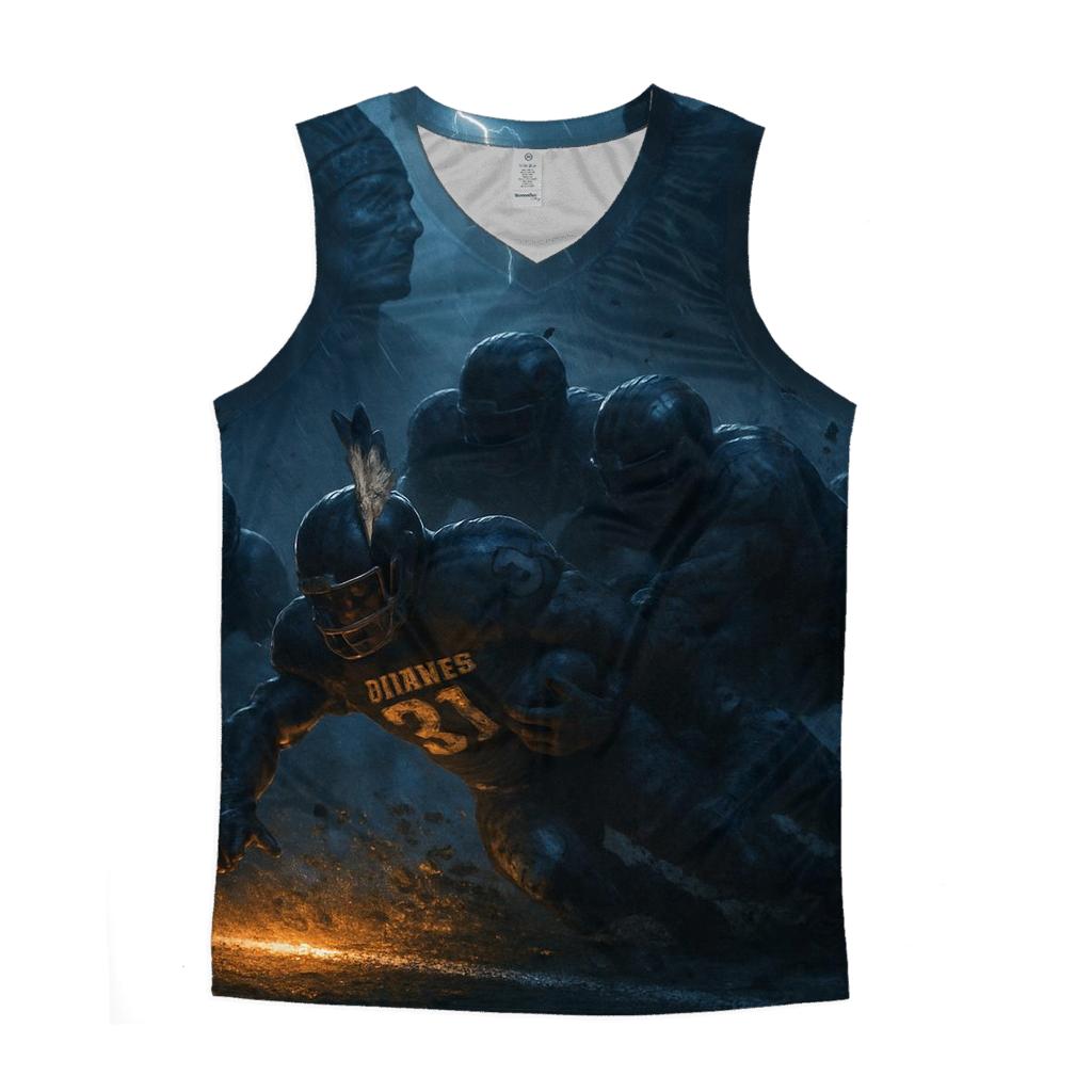 Thunderstorm Goal Line Stand designer workout tanks