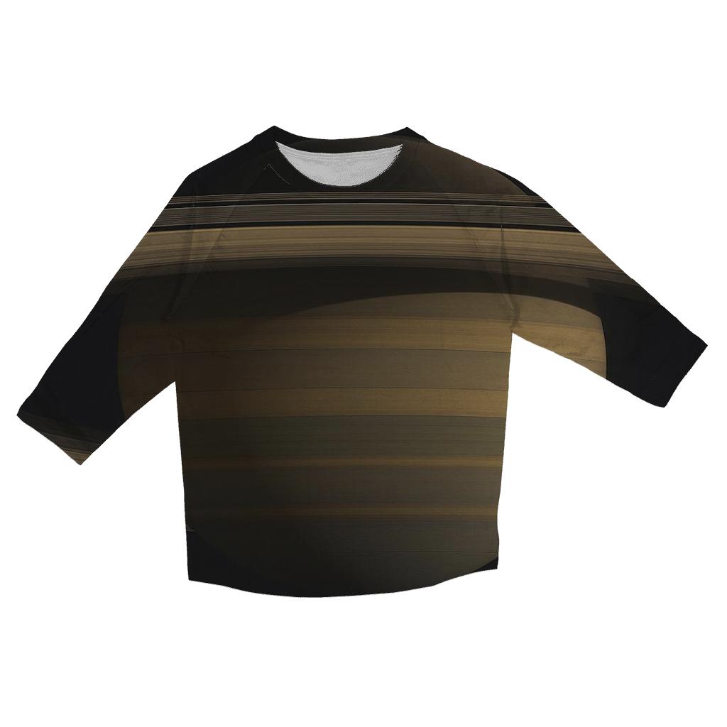 Ring Plane Shadow Bands fashion 3/4 sleeve shirts