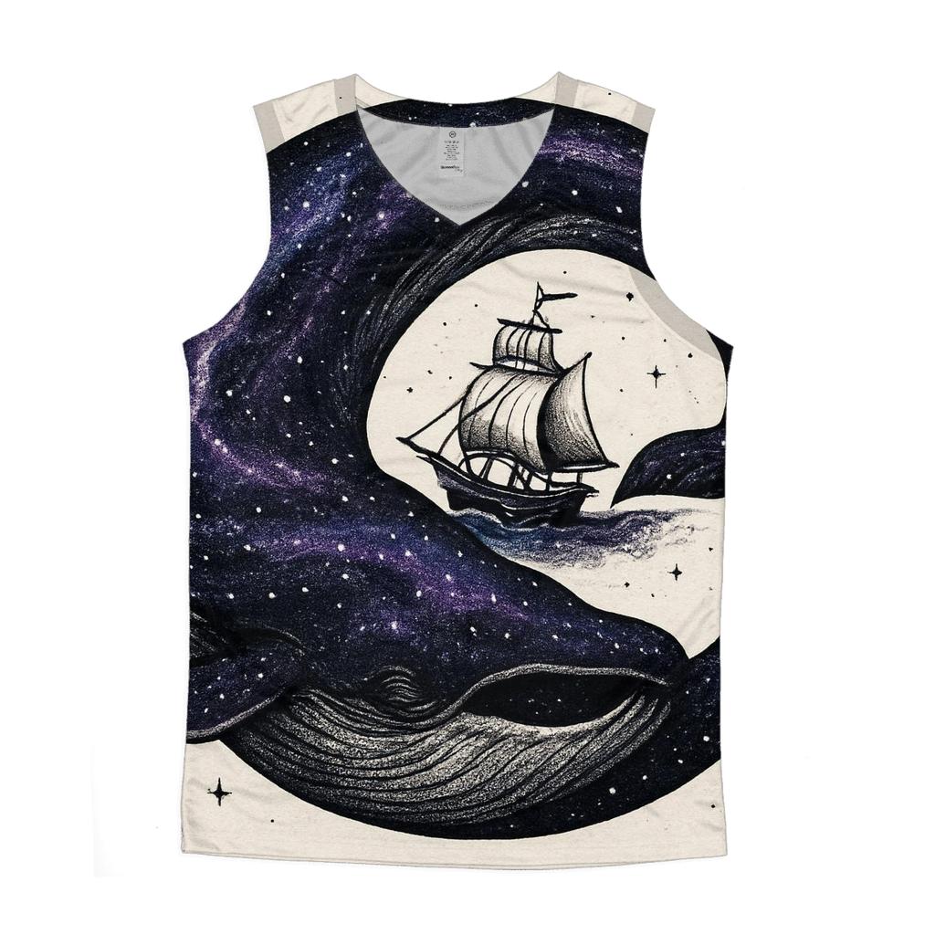 Astral Whale Ouroboros Voyage stylish racerback tanks