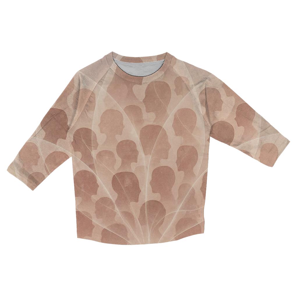 Lotus Of Shared Hearts fashion 3/4 sleeve shirts