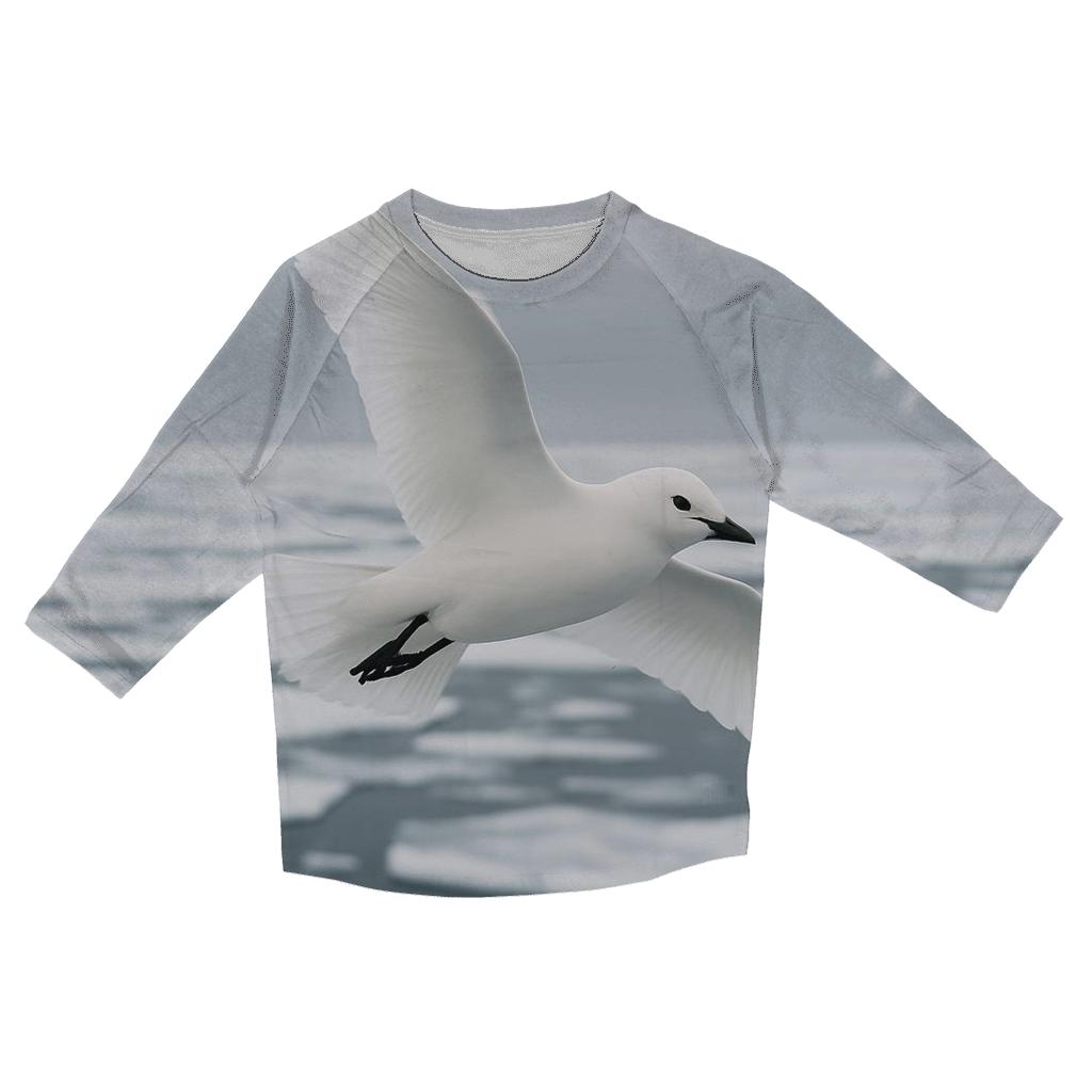 Pack Ice Flight Ivory Gulls stylish quarter sleeve tops