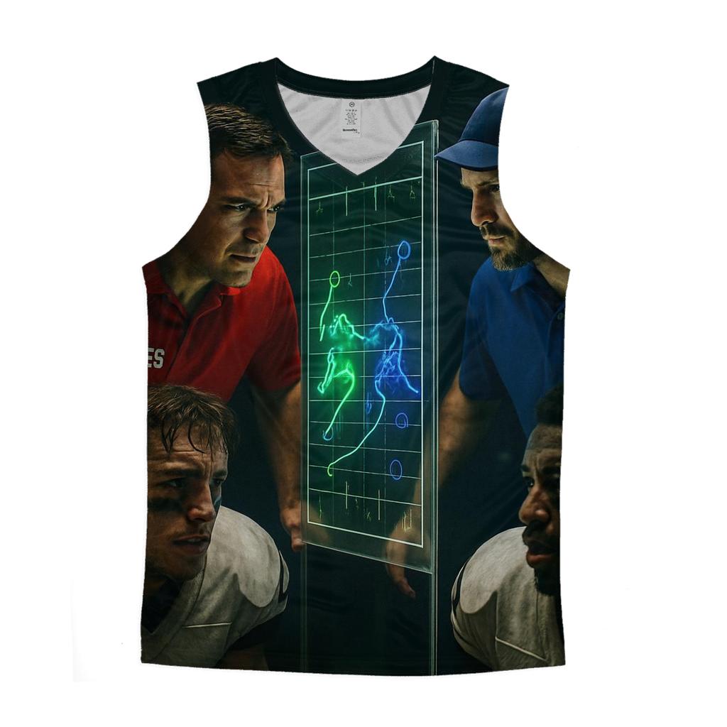 Halftime Strategy War Room sports performance tank tops