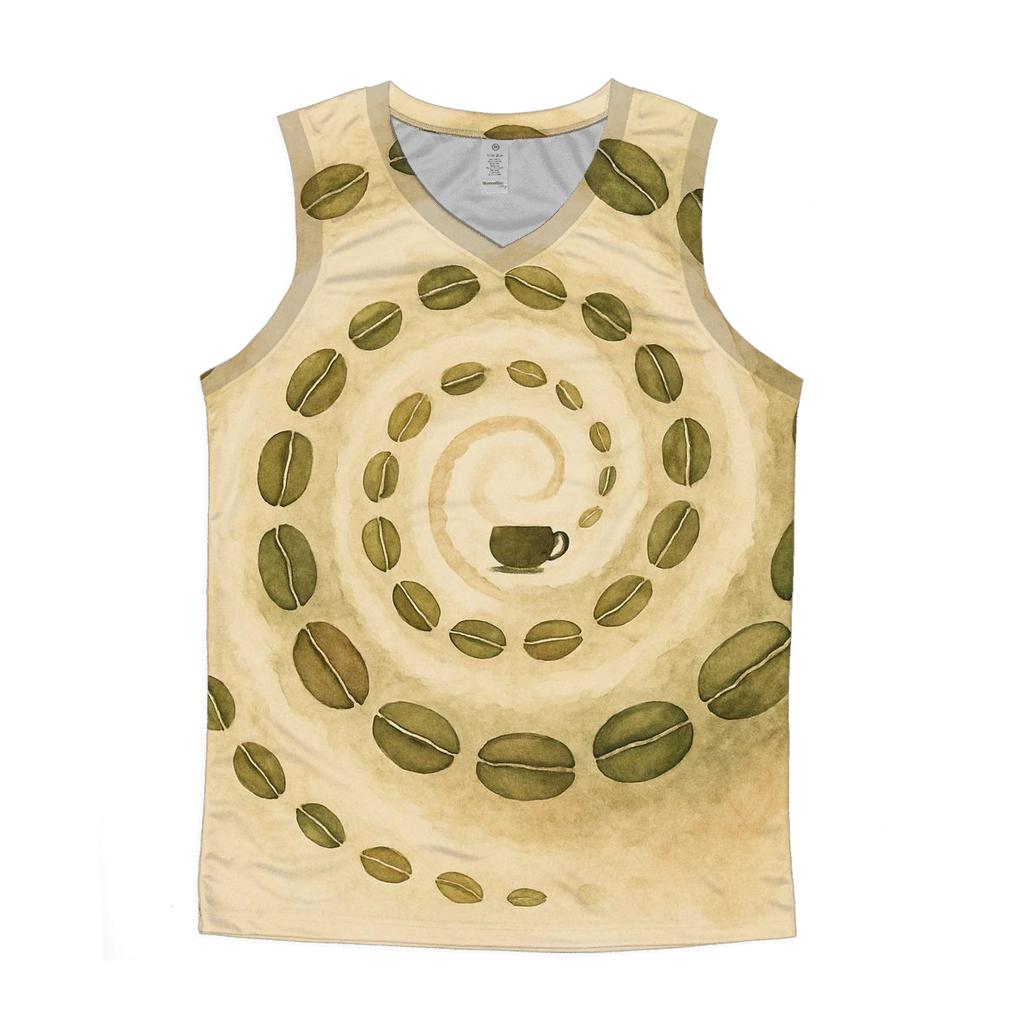 Bean Orbit Cascade designer workout tanks