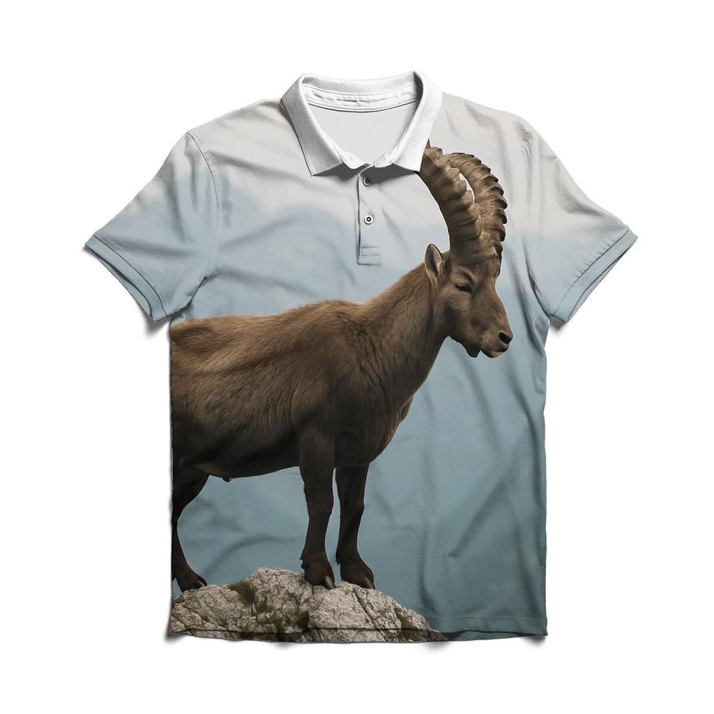 Ridge Line Crag Ibex classic pique polos