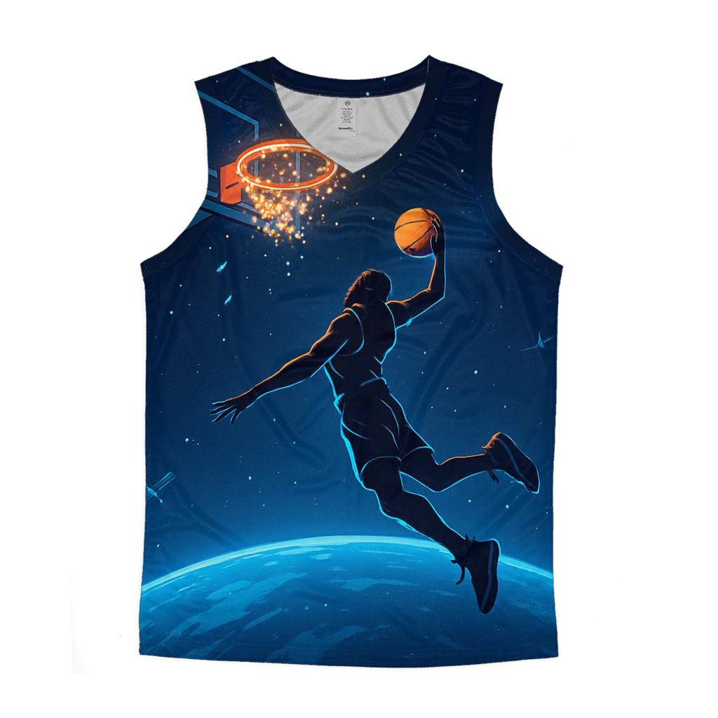 Zero Gravity Basketball Dunk designer workout tanks