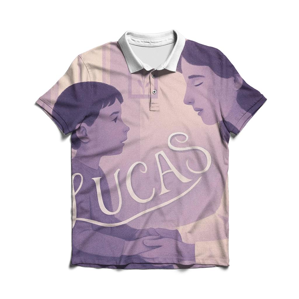 The Courage She Hides Inside Your Name stylish collar polo tees