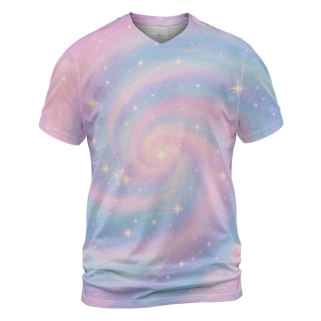 Pastel Stardust Whirl personalized full print shirts
