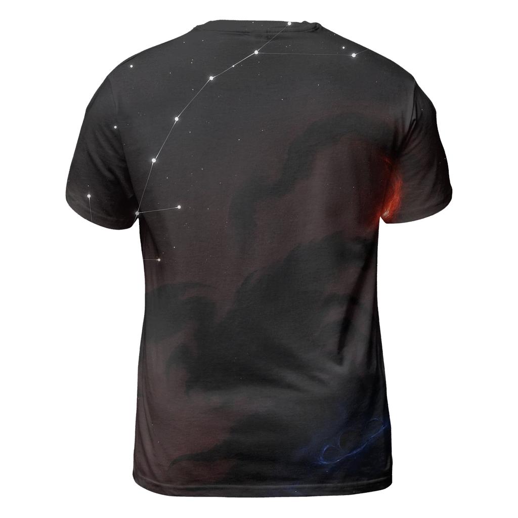 Scorpio Nebula Shadow Serpent trendy printed shirt styles