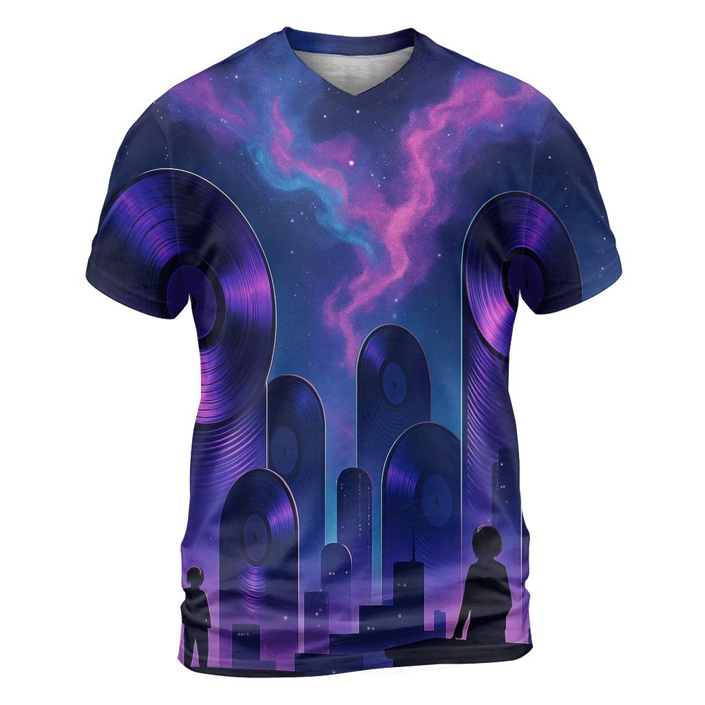 Nebula Vinyl Skyline designer pattern shirts