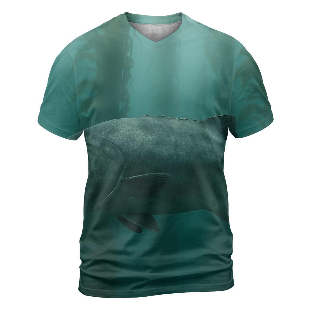 Kelp Forest Patrol Giant Sea Bass personalized full print shirts