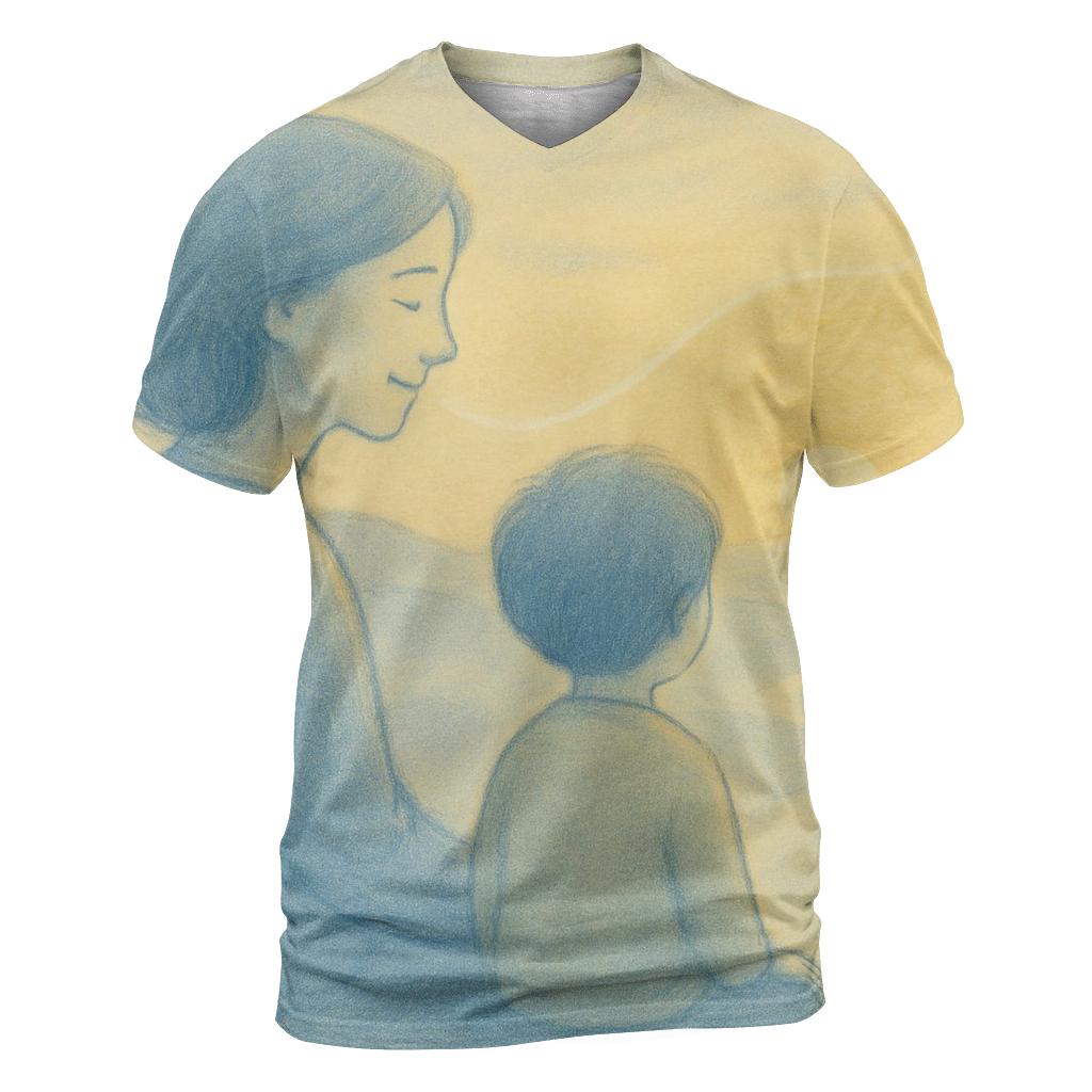 The Map Of Tomorrow Written In Her Smile designer pattern shirts