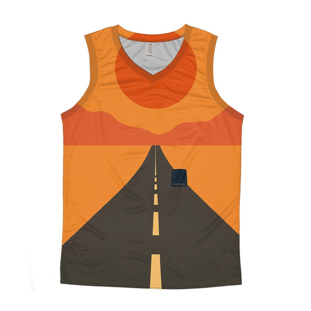 Desert Highway Mirage cotton sleeveless tops