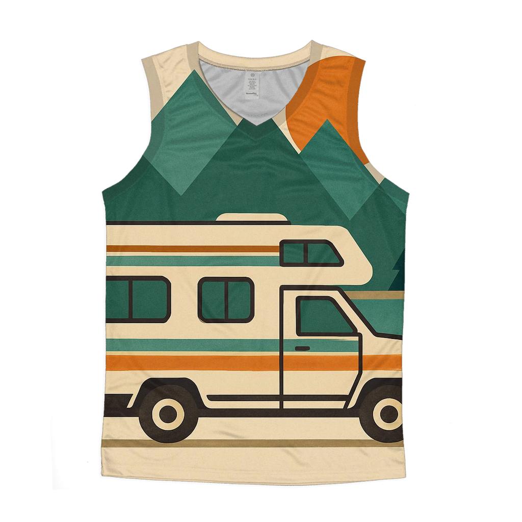 Analog Adventure Camper custom tank tops