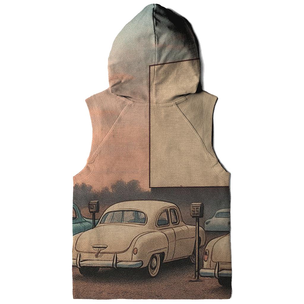 Classic Drive In Theater Twilight lightweight hoodies