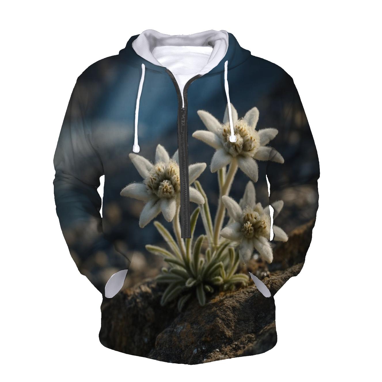 Alpine Edelweiss At The Glacier Edge hoodie styles