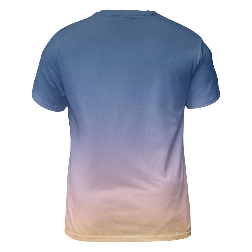Celestial Dawn Gradient trendy printed shirt styles