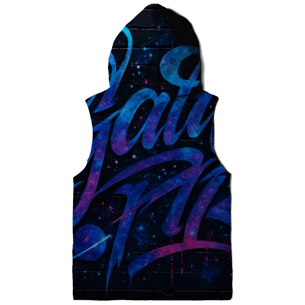 Galactic Street Graffiti Flow printed hoodies