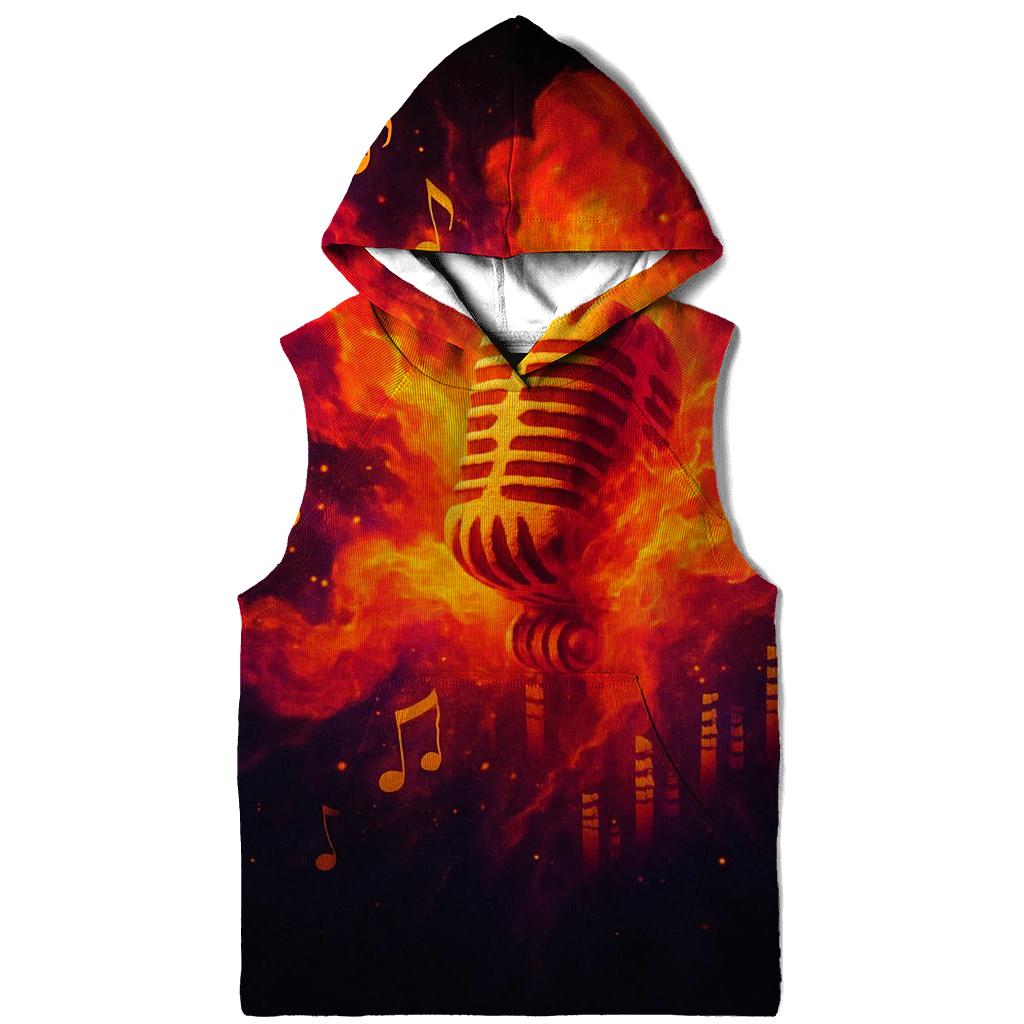 Supernova Microphone Bloom pullover hoodies
