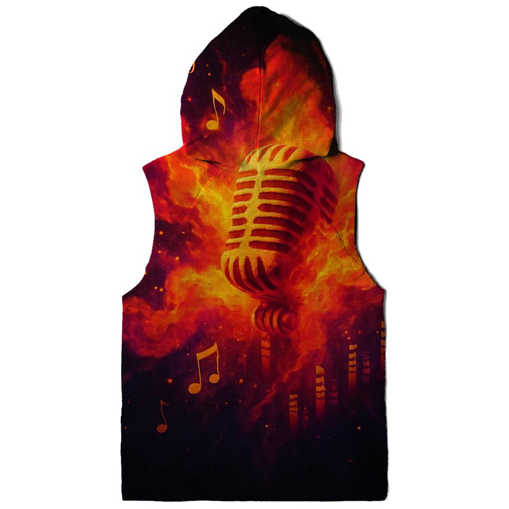 Supernova Microphone Bloom pullover hoodies