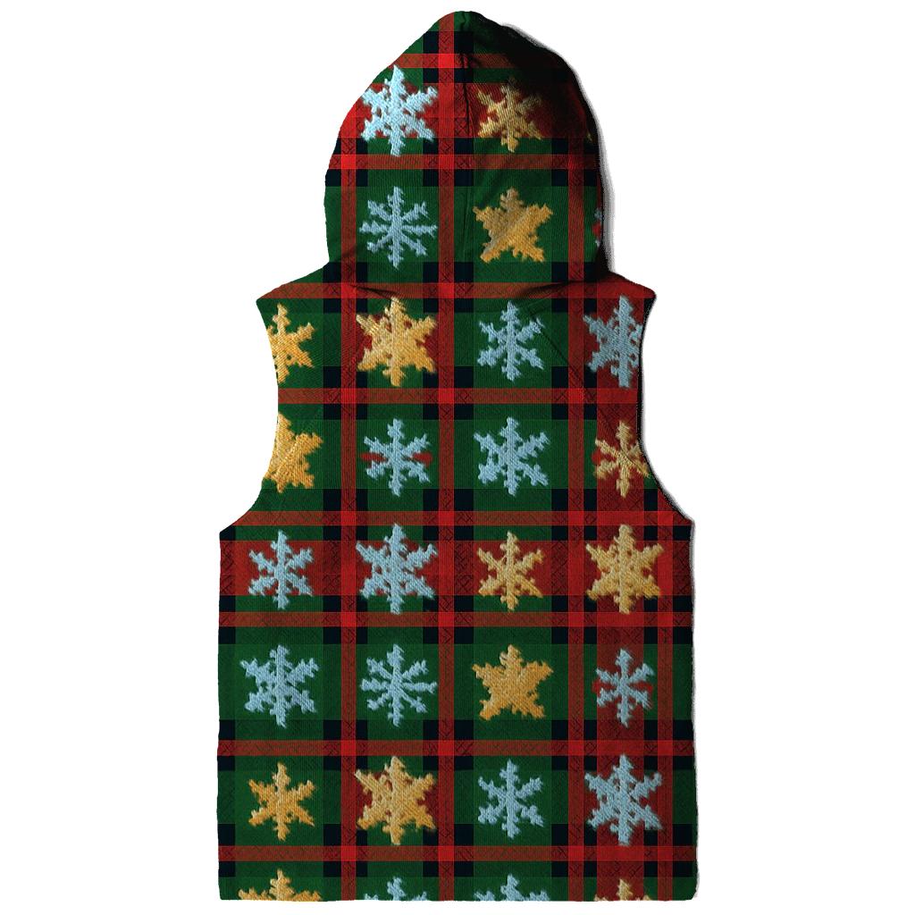 Starflake Confetti Plaid Design hoodie styles