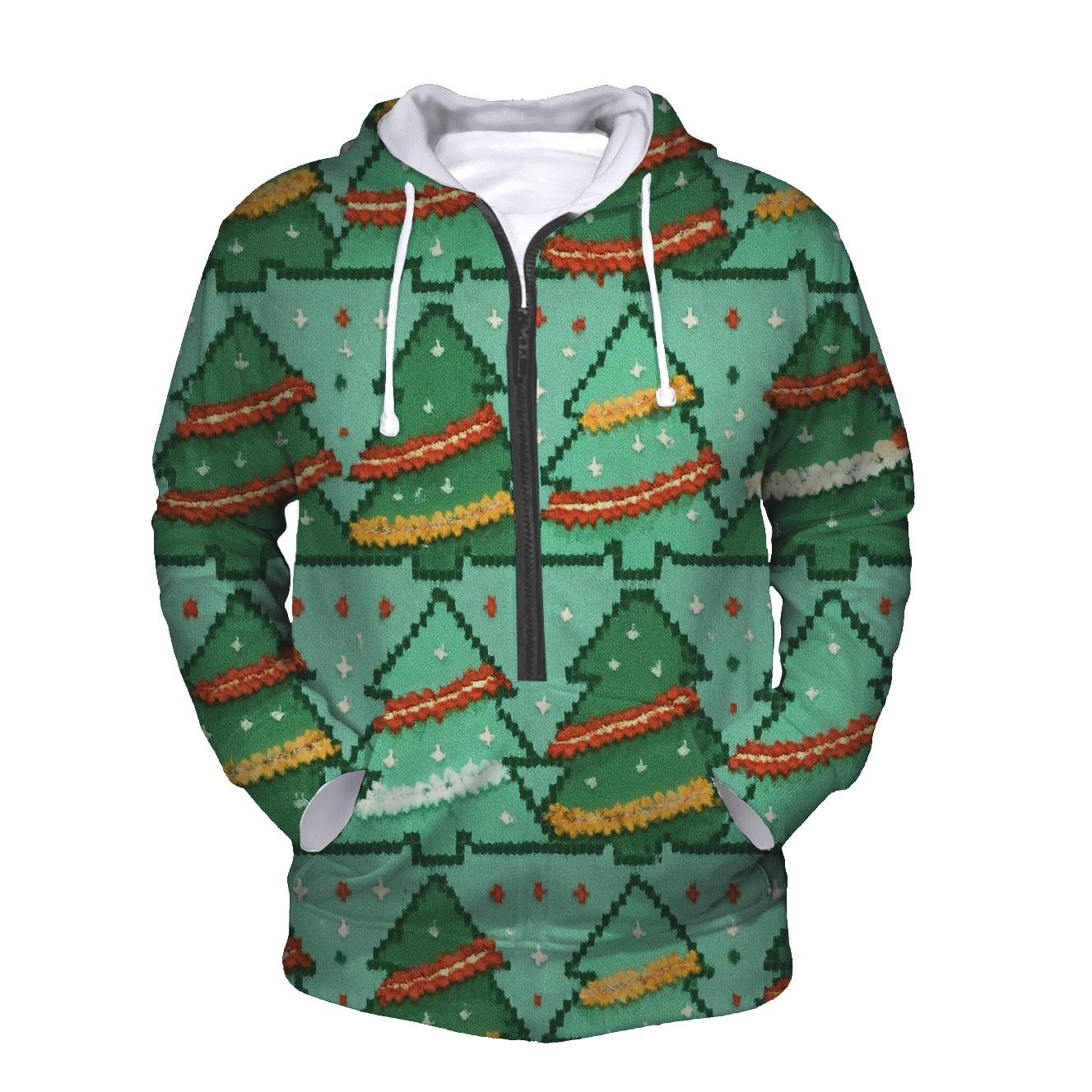 Tacky Tinsel Forest Bands Design pullover hoodies