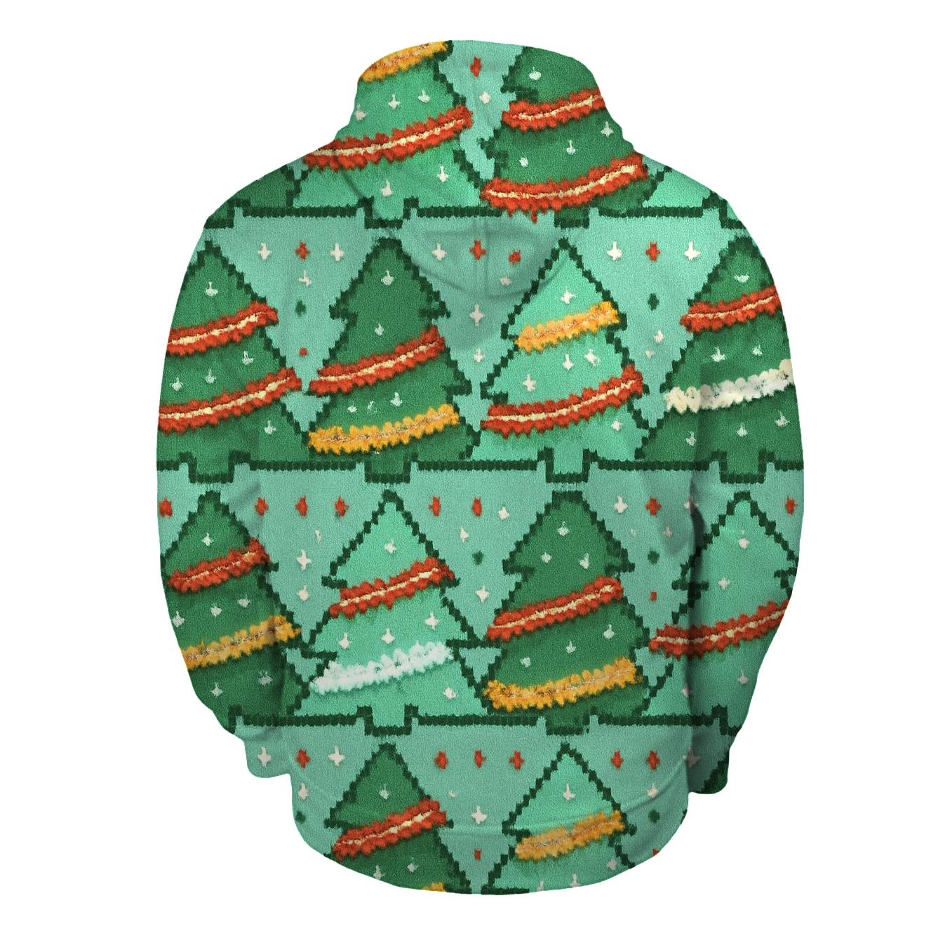 Tacky Tinsel Forest Bands Design pullover hoodies