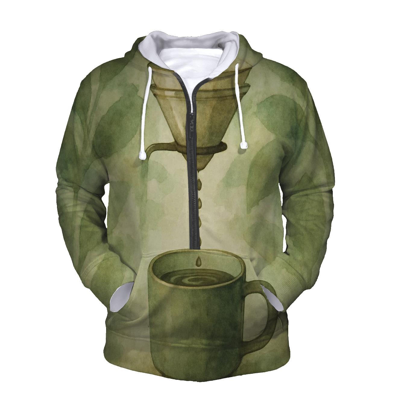 Forest Drip Rhythm premium hoodies