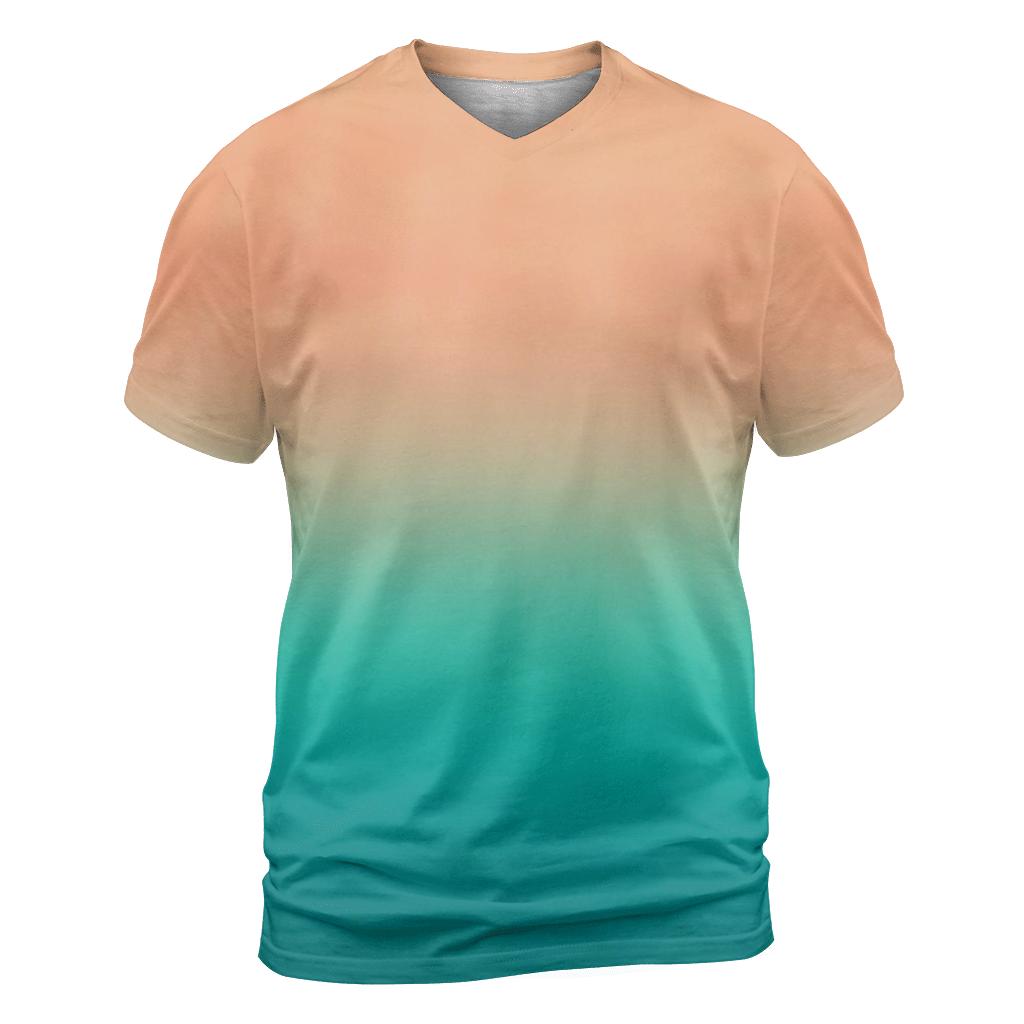 Coral Lagoon Fade designer pattern shirts