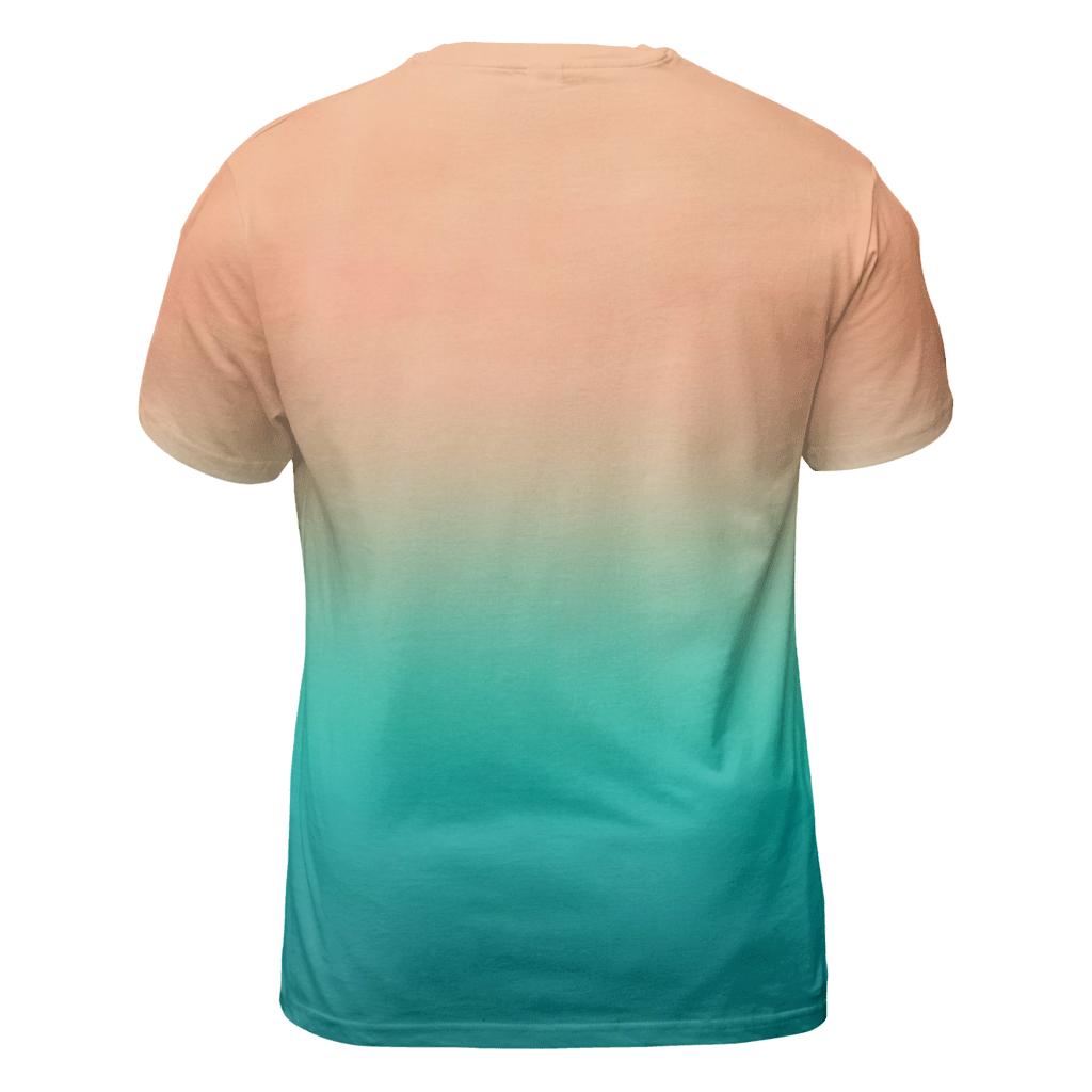 Coral Lagoon Fade designer pattern shirts