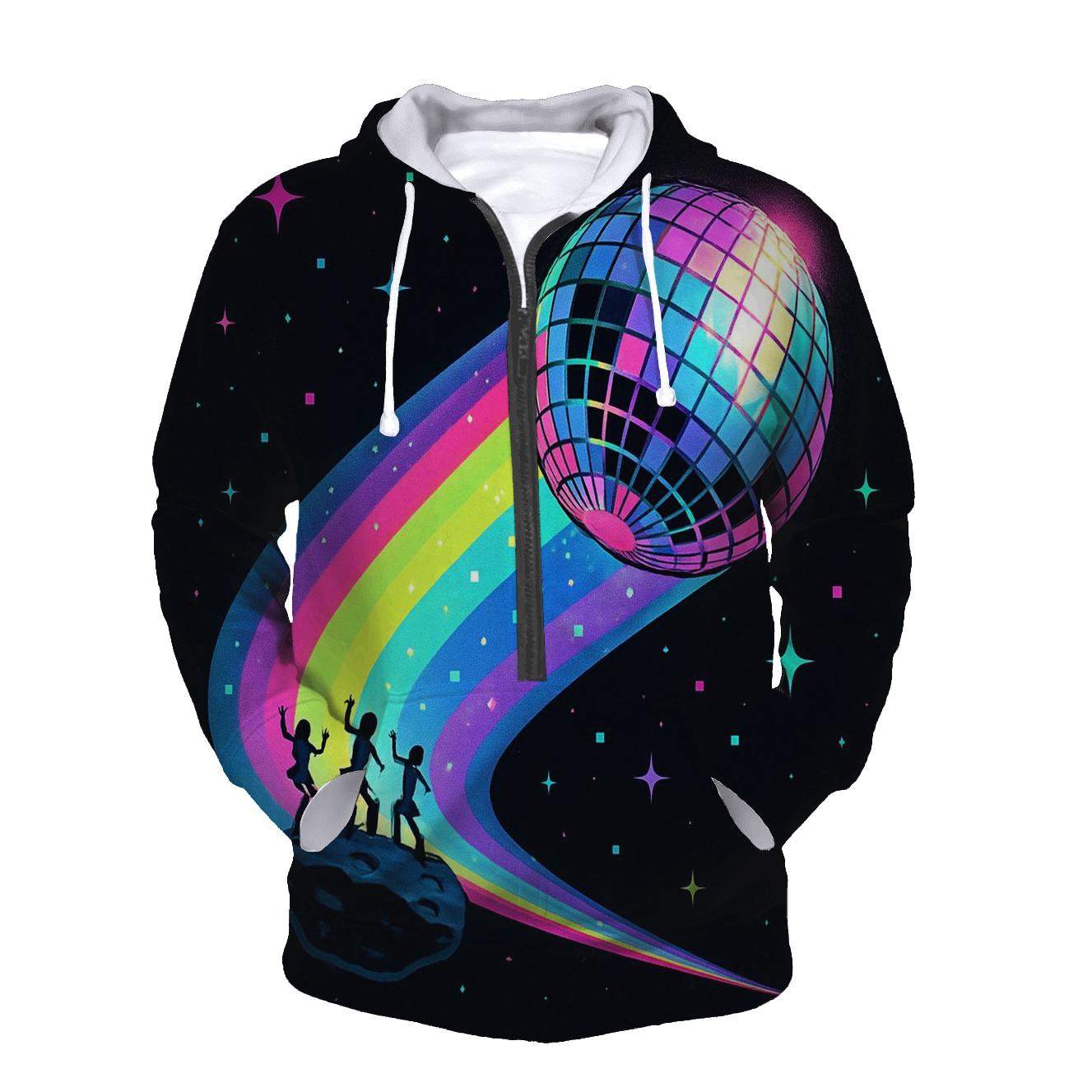 Disco Comet Trail heavyweight hoodies