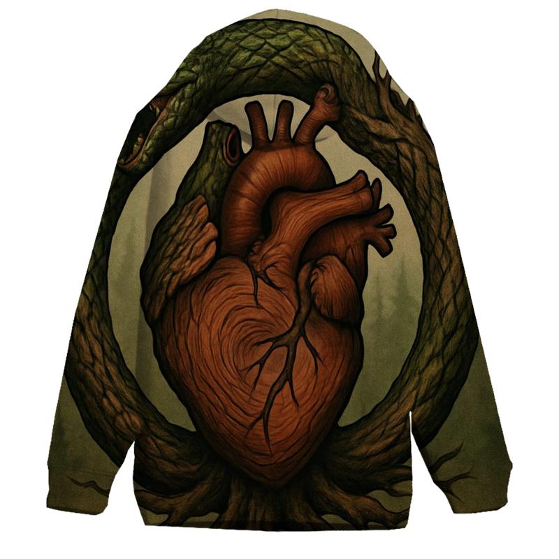 Forest Heart Rooted Ouroboros hoodie styles