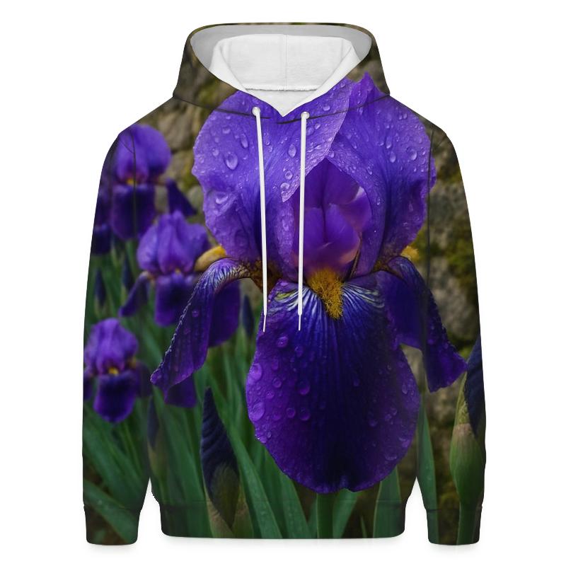 Iris Border After A Spring Rain hoodie trends