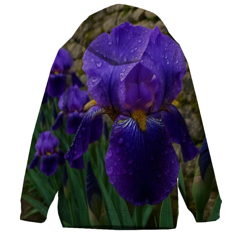 Iris Border After A Spring Rain hoodie trends