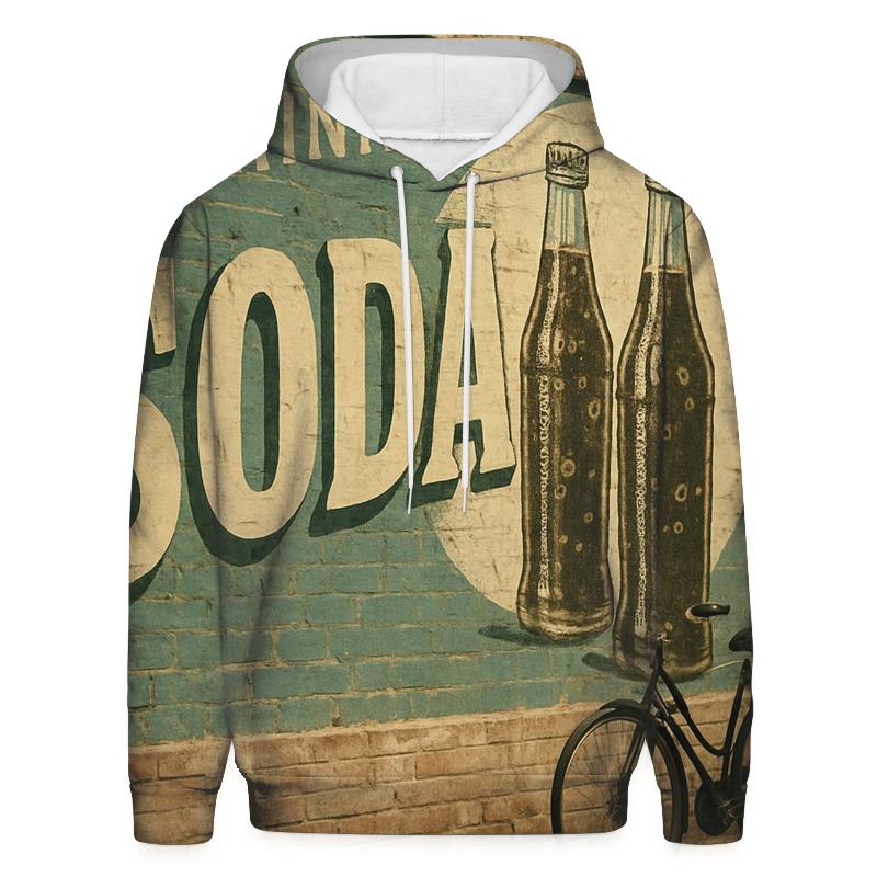 Faded Corner Store Soda Advertisement pullover hoodies