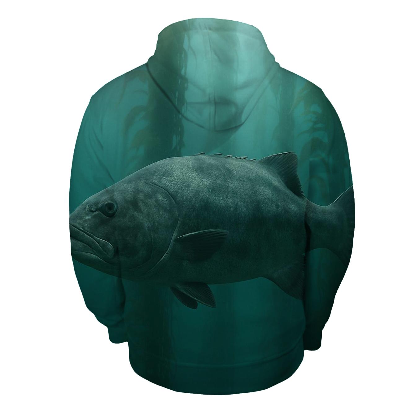 Kelp Forest Patrol Giant Sea Bass hoodie trends