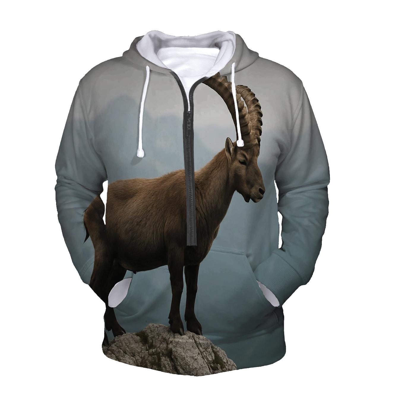 Ridge Line Crag Ibex hoodie styles