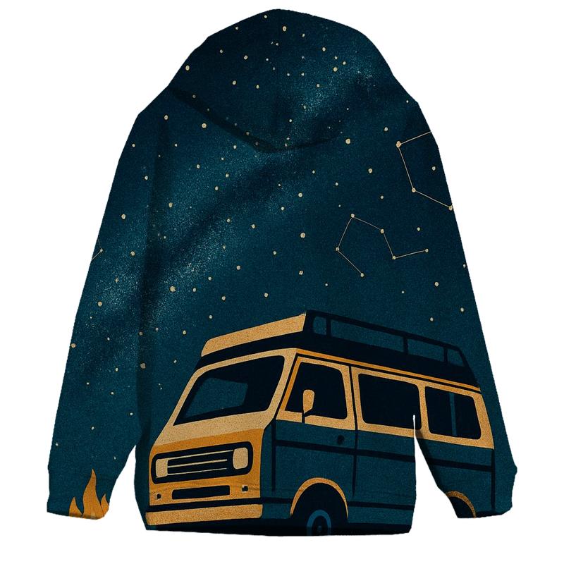 Stargazer Camper Van Night hoodie designs