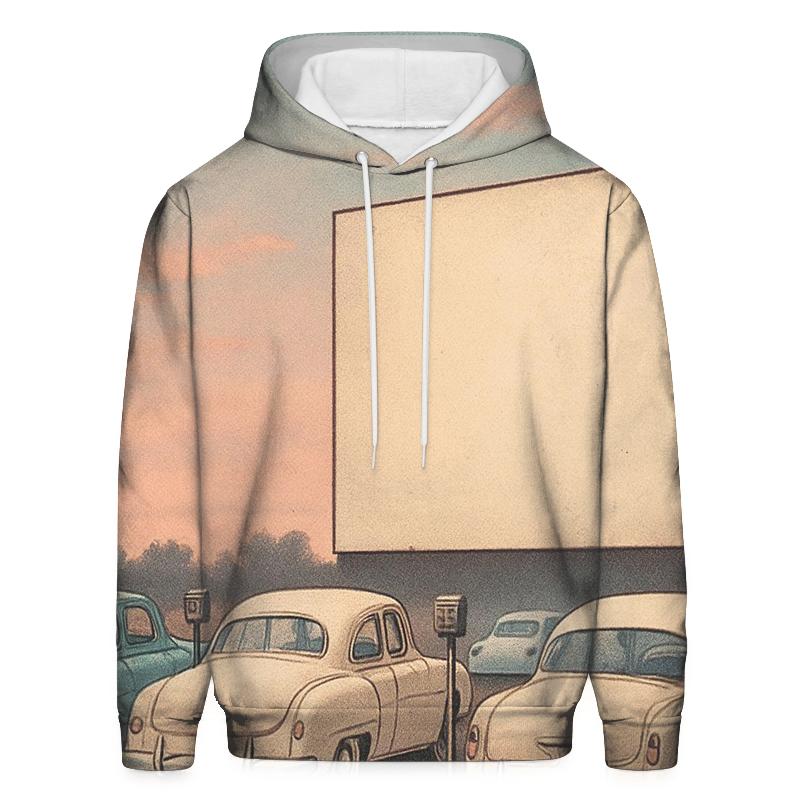 Classic Drive In Theater Twilight hoodie styles