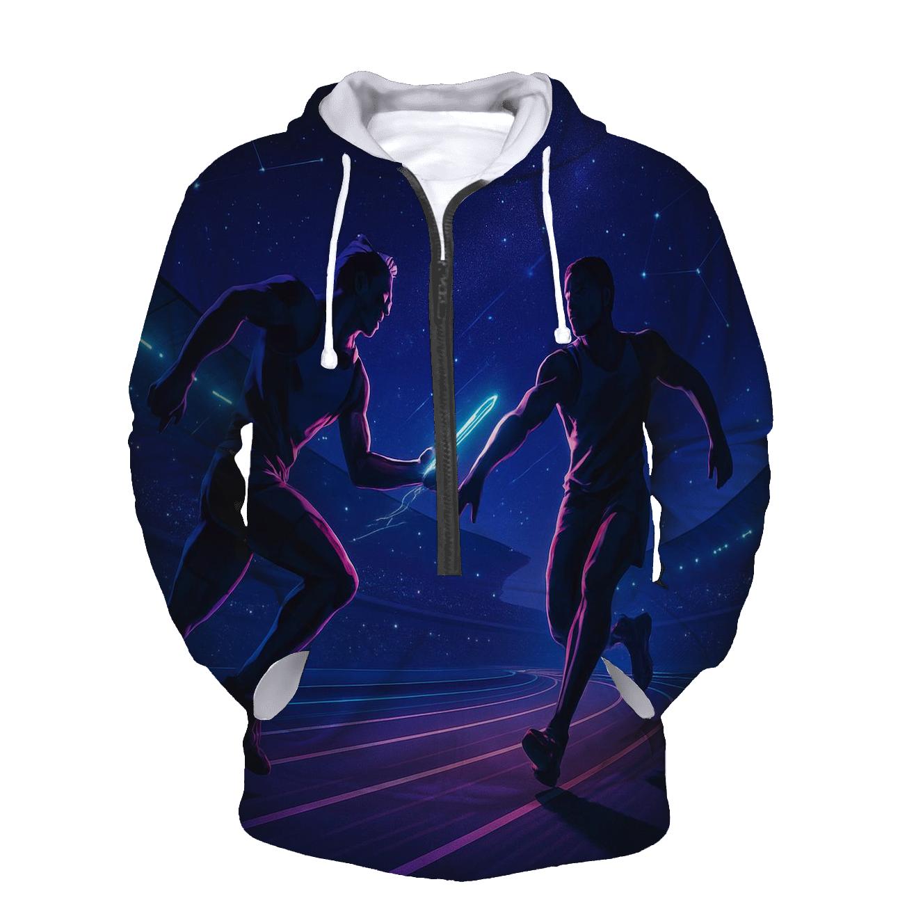Cosmic Sprint Relay heavyweight hoodies