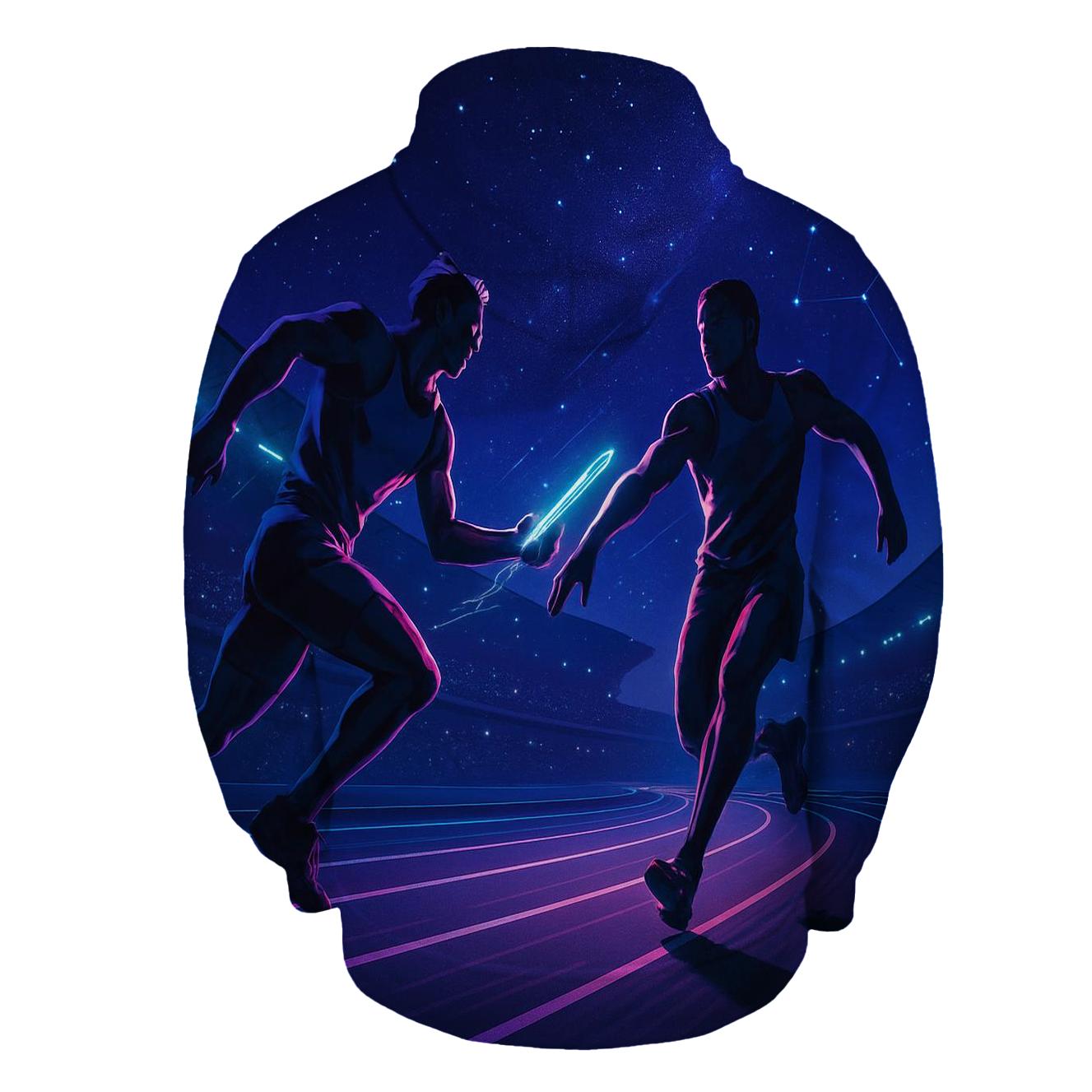 Cosmic Sprint Relay heavyweight hoodies