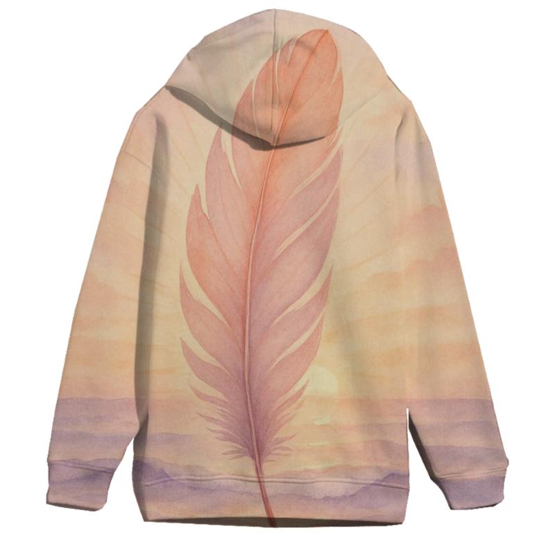 Feathered Dawn Prayer custom hoodies