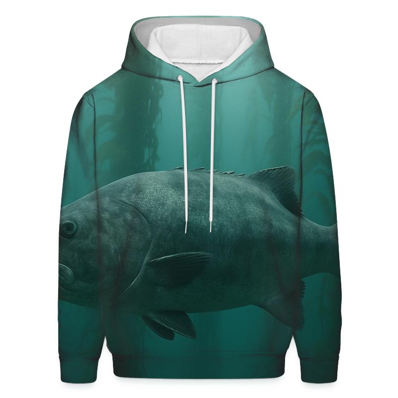 Kelp Forest Patrol Giant Sea Bass pullover hoodies