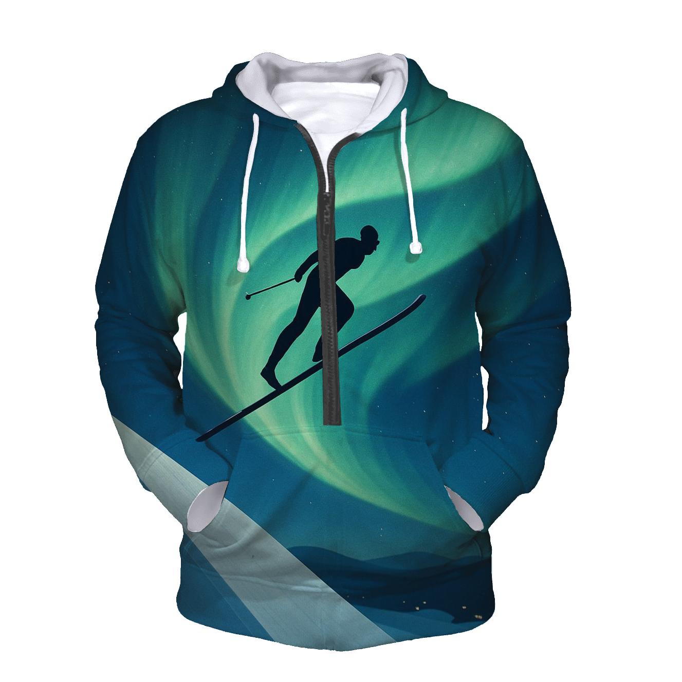 Aurora Ski Jump hoodie designs