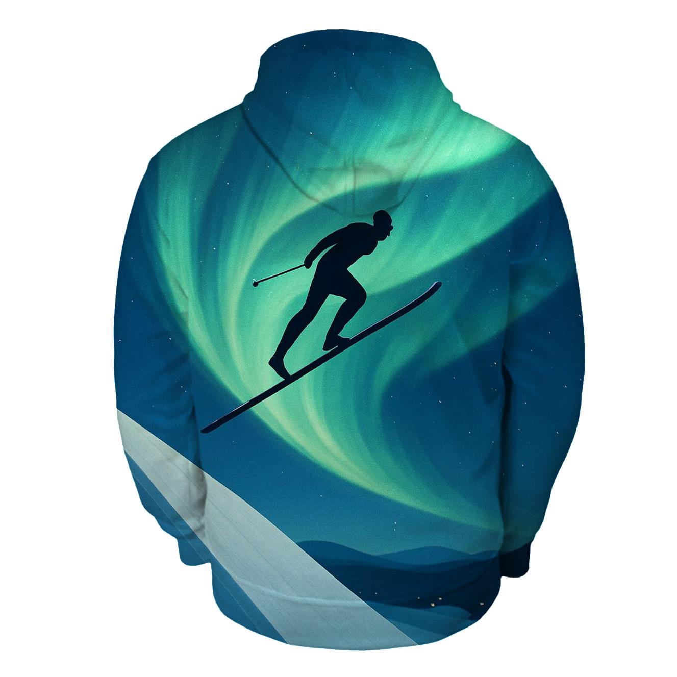 Aurora Ski Jump hoodie designs