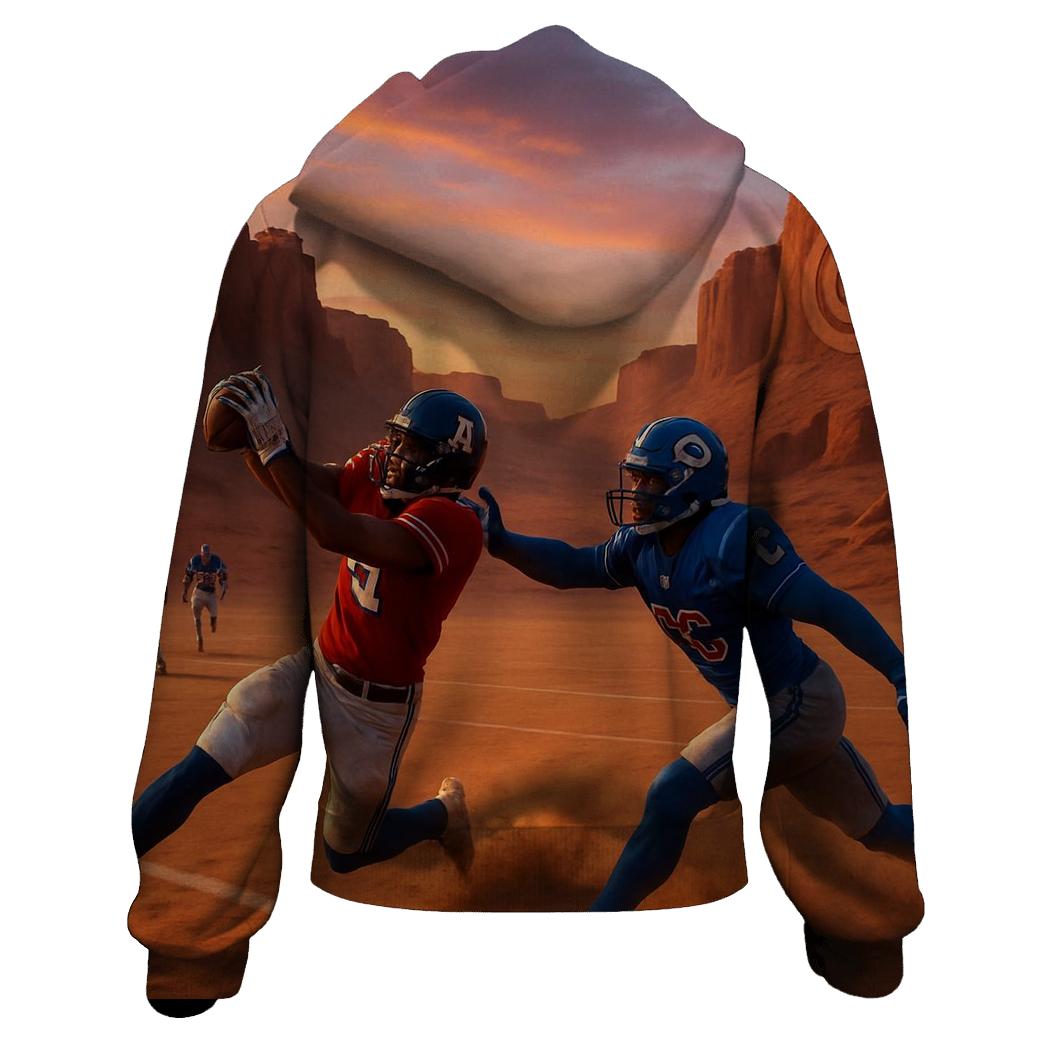 Desert Dusk Neutral Field Duel premium hoodies