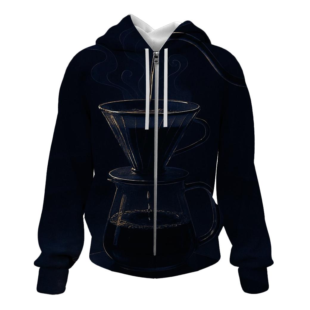 Midnight Pour Over Glow hoodies fashion